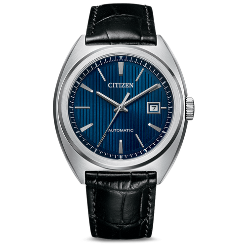 наручные часы citizen automatic синий Наручные часы CITIZEN Automatic, синий, черный