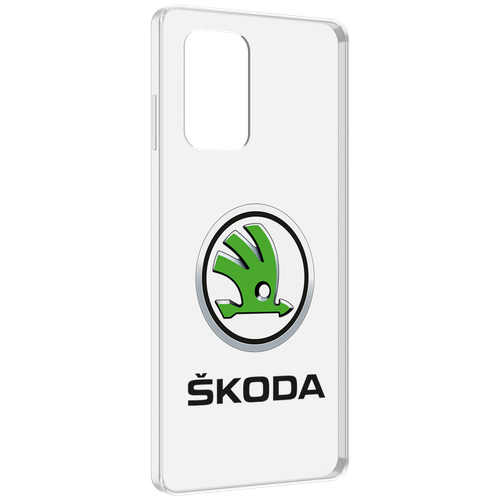 Чехол MyPads skoda-шкода-4 мужской для ZTE Blade A72 / ZTE Blade V40 Vita задняя-панель-накладка-бампер чехол mypads skoda шкода 1 для zte blade a72 zte blade v40 vita задняя панель накладка бампер