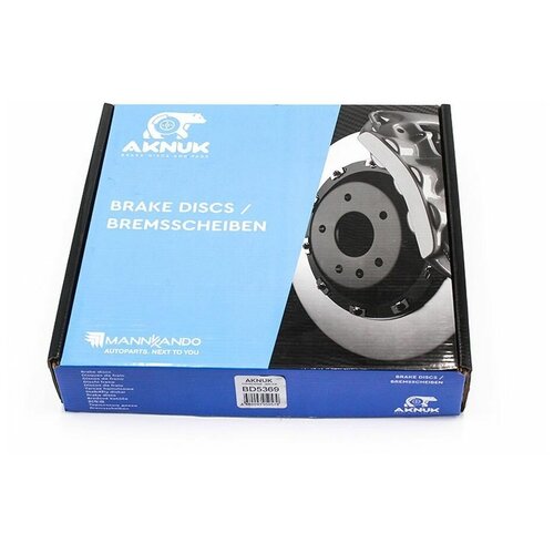 AKNUK BD5369 Диск торм.пер.NISSAN JUKE (F15), 06/10 -/ QASHQAI(J10) 12/06 - AKNUK BD5369