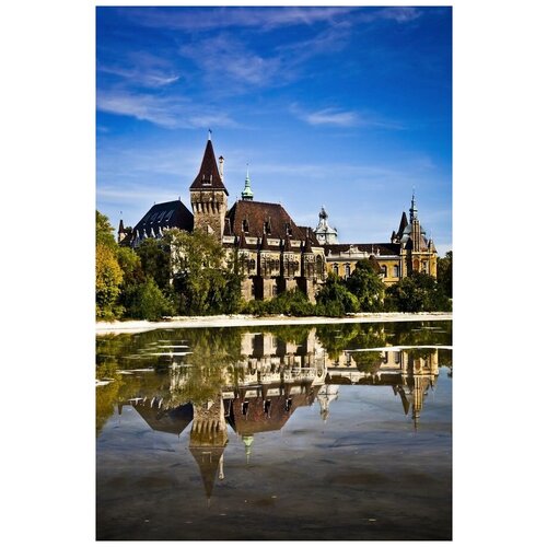 фото Постер на холсте замок (castle) №27 40см. x 60см. твой постер