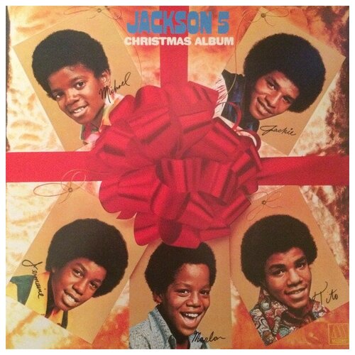 The Jackson 5 ‎- Jackson 5 Christmas Album christmas wreath santa claus snowman elk doll hanging door decoration home party garland new year decorative props accessories