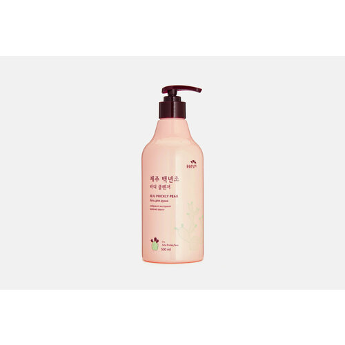 Гель для душа с кактусом Flor de Man Jeju Prickly Pear Body Cleanser 500 мл