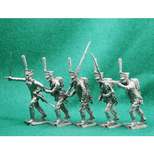 Набор оловянных солдатиков 54 мм Фанагорийский гренадерский полк Россия 1812 г