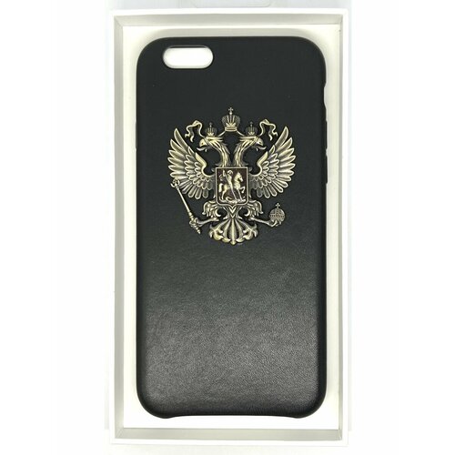 Leather Case для iPhone 6/6S Кожа с Гербом России
