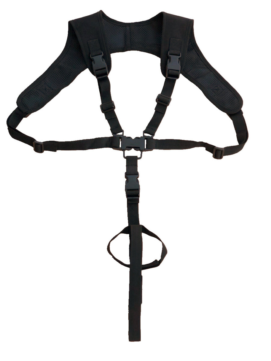 фото Тактический наплечный (погонный) оружейный ремень (черный)