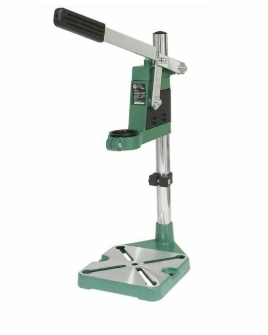 фото Стойка станок для крепления дрели Калибр 96202 зажимное отверстие 43 мм, глубина сверление 60 мм.