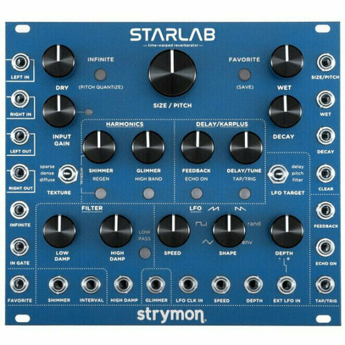 Модульный синтезатор Strymon Starlab Time-warped Reverb