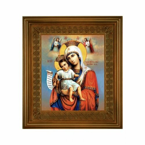 Икона Божией Матери Достойно Есть (21*24 см), арт СТ-03021-3