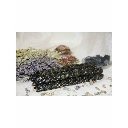 Скрутка Очищение негатива, зла, свеча восковая