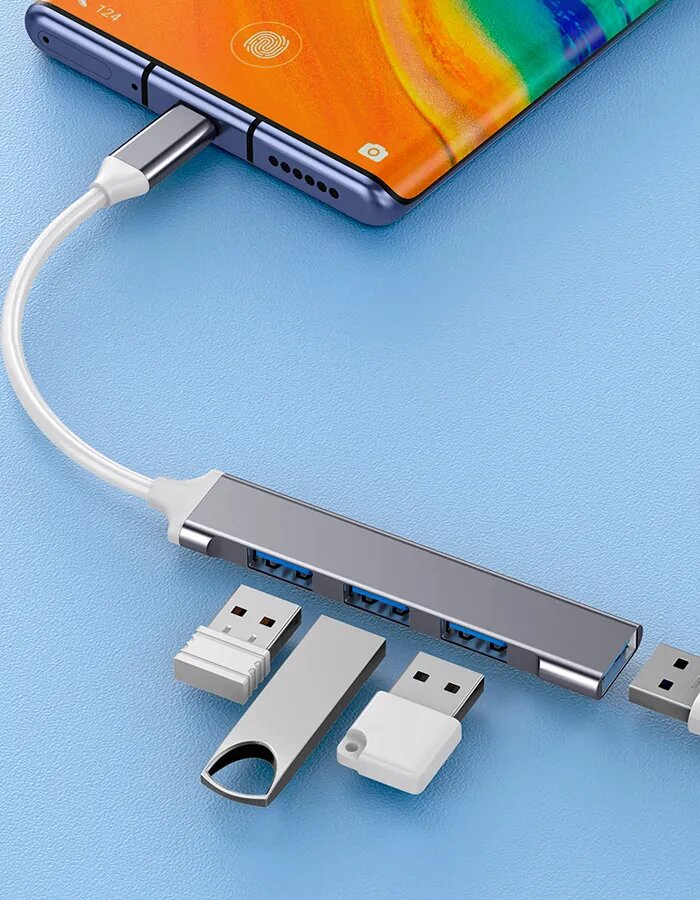 USB разветвитель hub 30/USB- 4 порта USB с высокой скоростью передачи данных