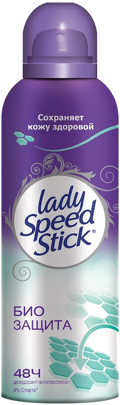 Дезодорант-антиперспирант Lady Speed Stick Био защита спрей женский