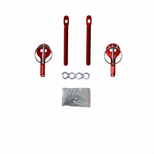 Замки капота Sparco, красные