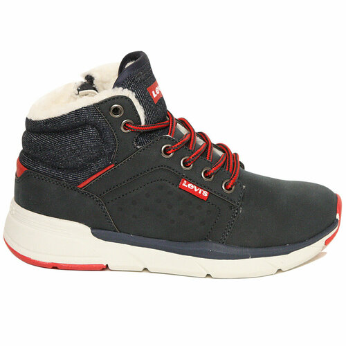 фото Ботинки levi's, размер 33, синий