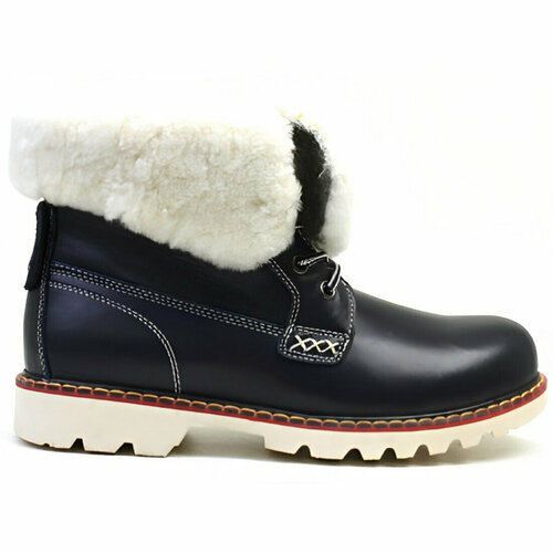 фото Ботинки airbox, размер 40, синий