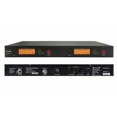 5000-UW Профессиональная беспроводная микрофонная система LAudio 7668900₽