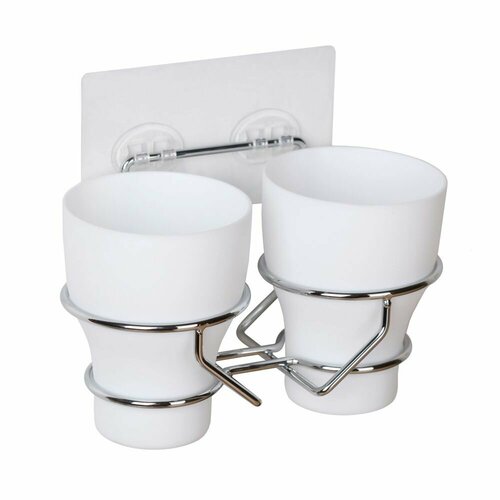 Держатель для зубных щеток Fest Icon двойной хром