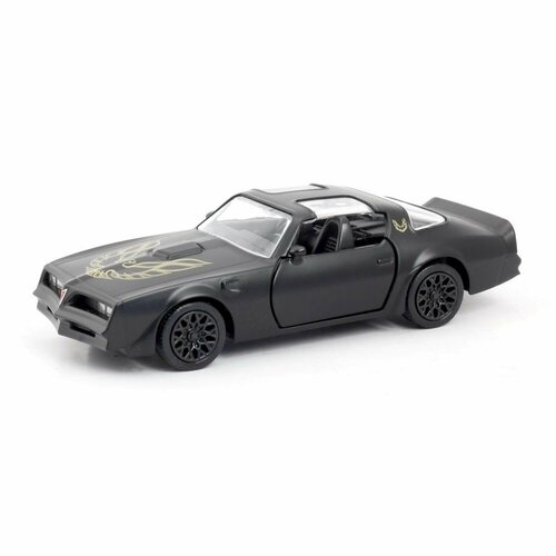 Машина металлическая RMZ City 1:32 Pontiac Firebird 1978, инерционная, черный матовый цвет - Uni Fortune [554056M] машина металлическая rmz city 1 32 pontiac firebird 1978 инерционная черный матовый цвет uni fortune [554056m]