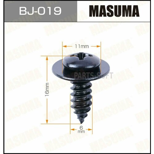 MASUMA BJ-019 Саморез 6x16мм набор 10шт. MASUMA