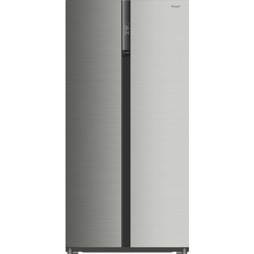 Холодильник side by side Weissgauff Wsbs 600 NoFrost Inverter Inox Glass 8924000₽
