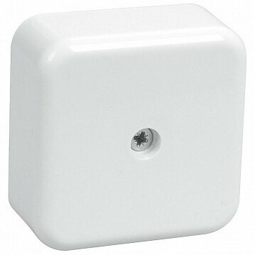 IEK Коробка расп 50x50x20мм КМ41206-01 белая с конт. гр UKO10-050-050-020-K01