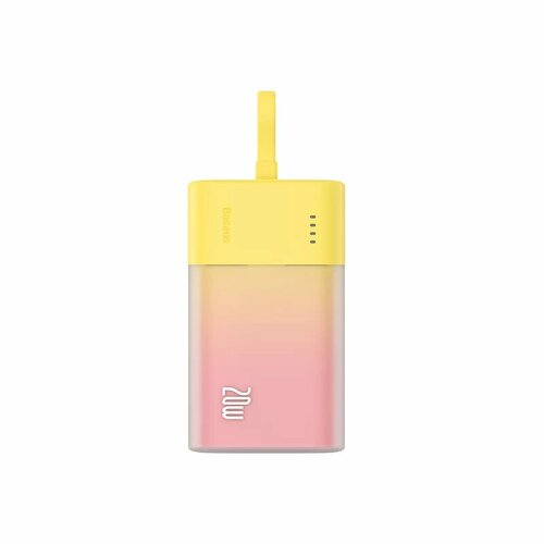 Внешний аккумулятор Baseus With Cable 5200mAh 20W Pocket Version Yellow Type-C 2410₽