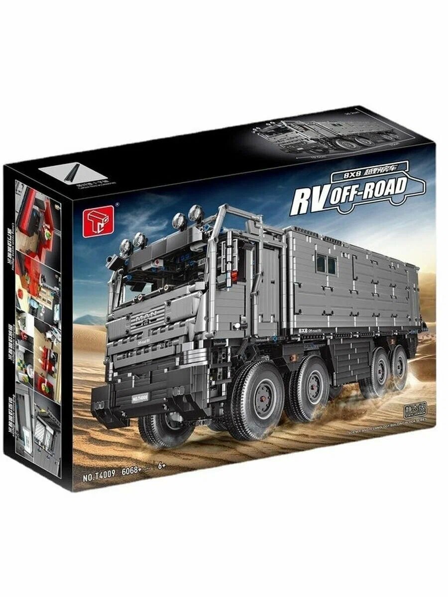 Конструктор Техник T 4009 - Грузовая машина RV Off-road c ДУ