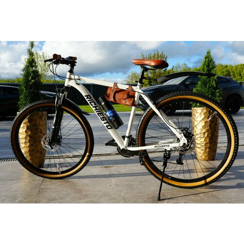 Велосипед горный RICHIESTO 29 Алюминиевая рама 21 Взрослый Спортивный Унисекс белыйкоричневый матовый 2620000₽
