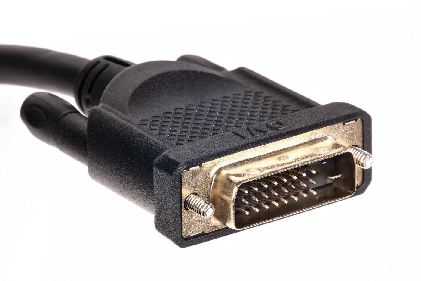 Кабель HDMI-DVI 1.8M CG484GD-1.8M VCOM VCOM Telecom - фото №20