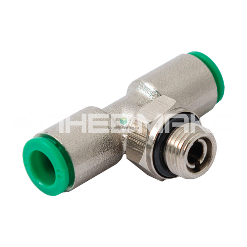 200618 PNEUMAX - Тройник T-образный с нар резьбой осевой цанговый G18-6 мм 870₽