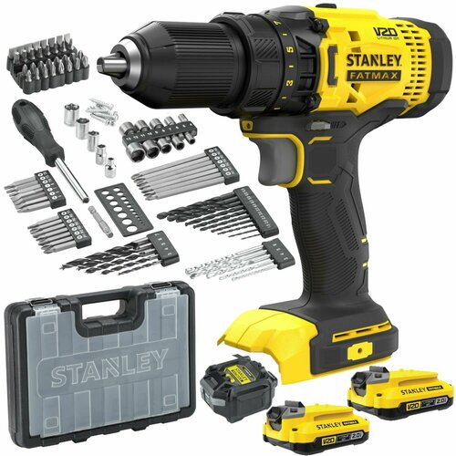 Дрель-шуруповерт Stanley SFMCD700D2A 23990₽