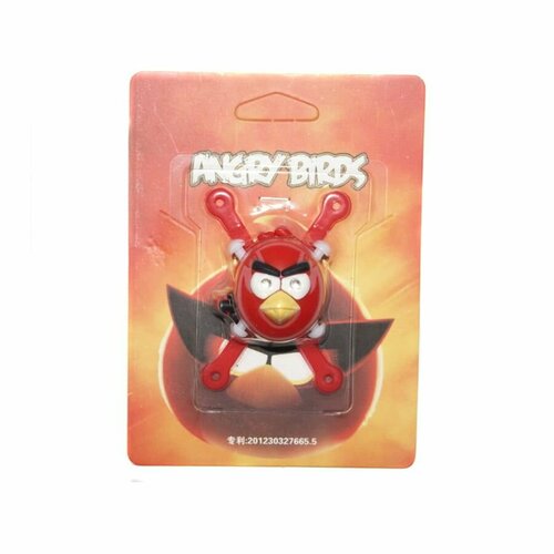 angry birds 400 наклеек красный Фонарь для самоката Trolo Angry Birds (Красный)
