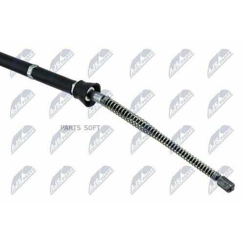 NTY HLRSK003 Трос ручного тормоза: SKODA FABIA I 99-08, VW POLO 01-07 L, P, BКBNY