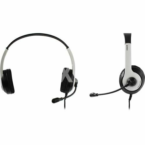 Наушники с микрофоном A4tech Fstyler FH100U Black 1783₽