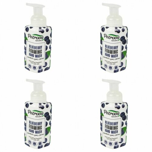 Petrova Пенка для мытья рук NATURALS BLUEBERRY черника 250 мл 4 шт 2325₽