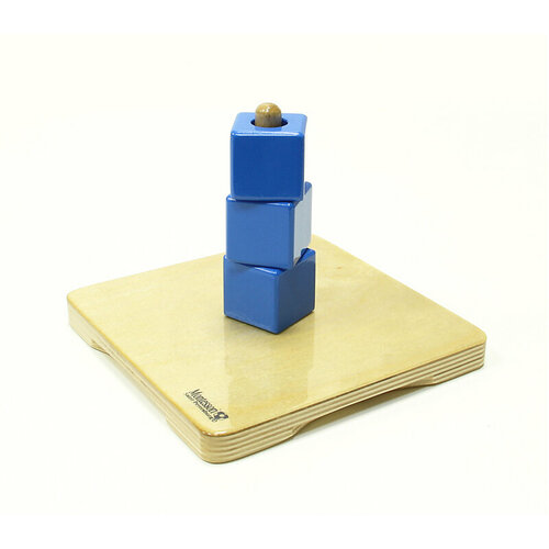 Развивающие игрушки / Сортер детский / Пирамидка с кубиками 