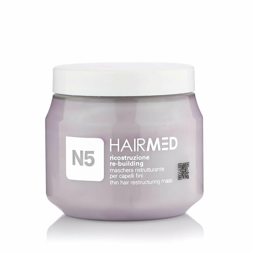 N5 Маска для тонких, сухих и тусклых волос Thin Hair Restructuring Mask Hairmed, 250 мл