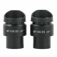 WF10X / 23 микроскоп широкоугольный окуляр объектив Регулируемый широкое поле 30 мм широкоугольный микроскоп окуляр