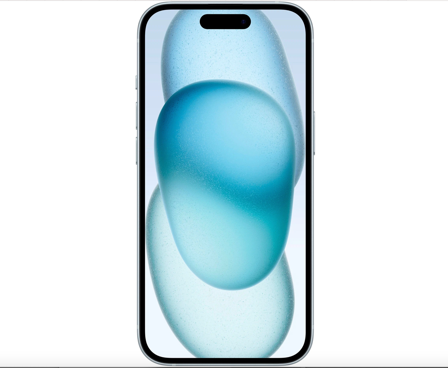 Смартфон Apple iPhone 15 128 ГБ, Dual: nano SIM + eSIM, голубой — фото 1
