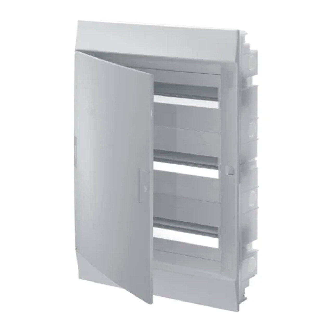 фото Mistral41 встраиваемый щит 54 мод. белая дверь