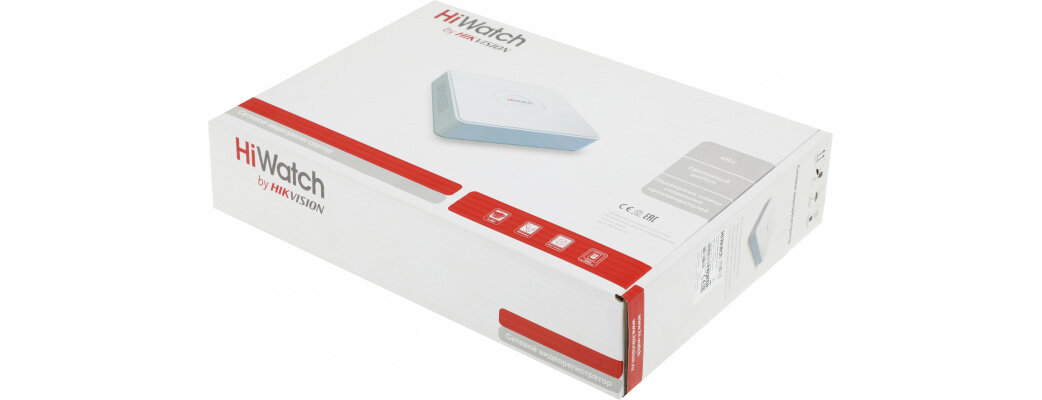 Видеорегистратор HiWatch DS-N204P(C)