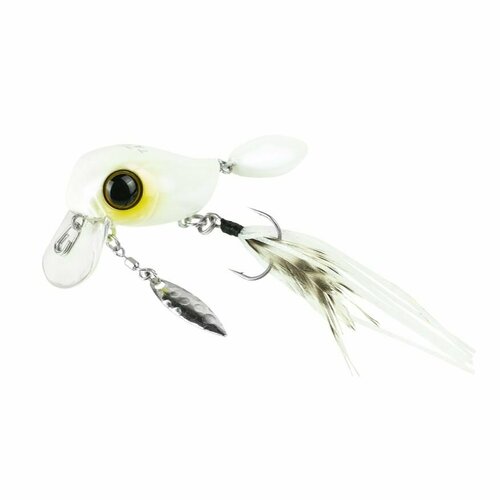 Воблер Jackall Micro Tappy 54F цвет Bone - убойная приманка по белому хищнику и окуню