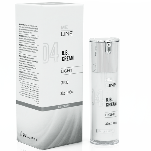 04 M.E. LINE B.B. light/ 04 Крем милайн B. B. тон светлый, 30 г