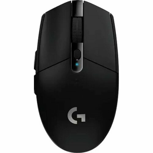 Logitech Мышь 910-005284 910-005286 G304 Lightspeed мышь оптическая 12000dpi беспроводная черный USB 5but 4824₽