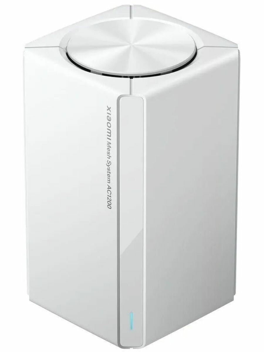 Wi-Fi Mesh система Xiaomi AC1200 RU (1 устройство), белый, 1200 Мбит/с