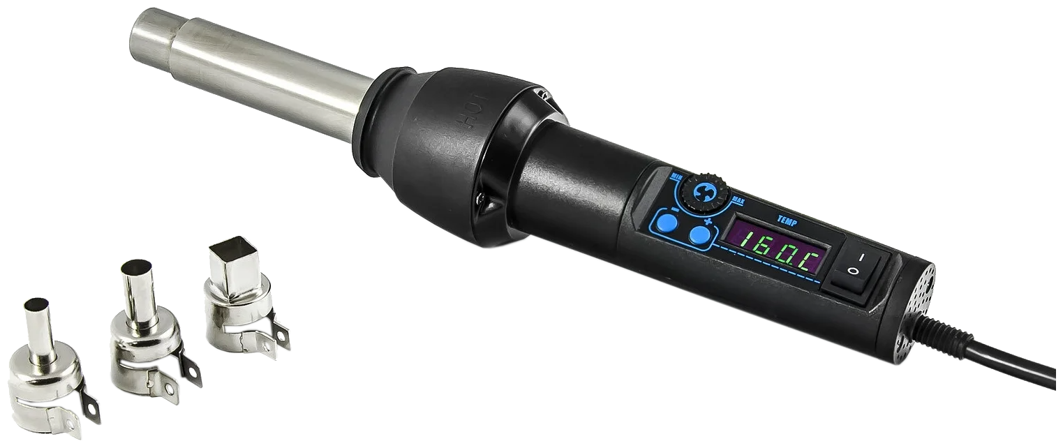 Паяльный фен Element 8858-i мощность 650Вт нихромовый нагреватель