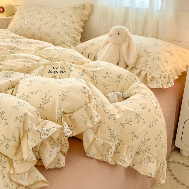 Комплект постельного белья из хлопка Princess Style 4 шт.