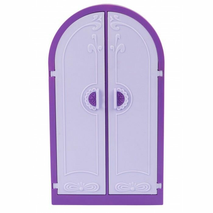 Мебель для кукол Огонек "Конфетти", шкаф, 29х7х16 см