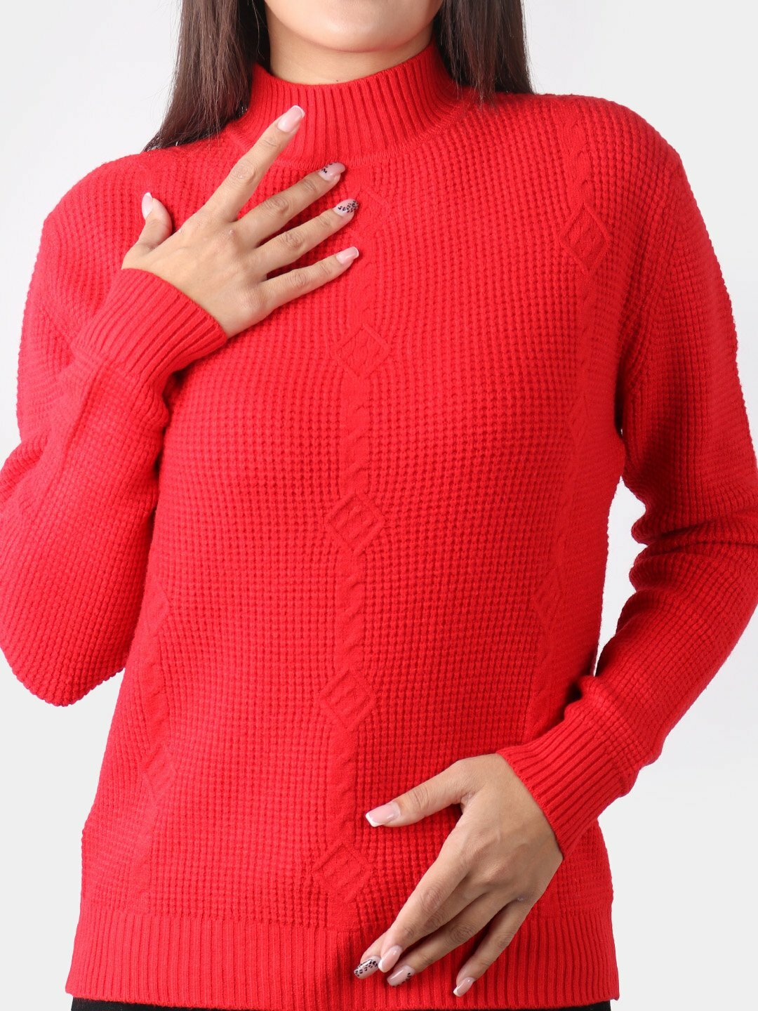 Свитер размер One Size, , красный — фото 1