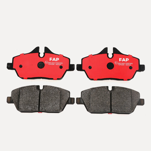 Изображение товара Колодки тормозные передние БМВ 116i 118i 120i 216i, BMW 116d 118d 120d 214d i3, Мини Купер Клабмэн; 2288854, 2288855 керамические бесшумные красные