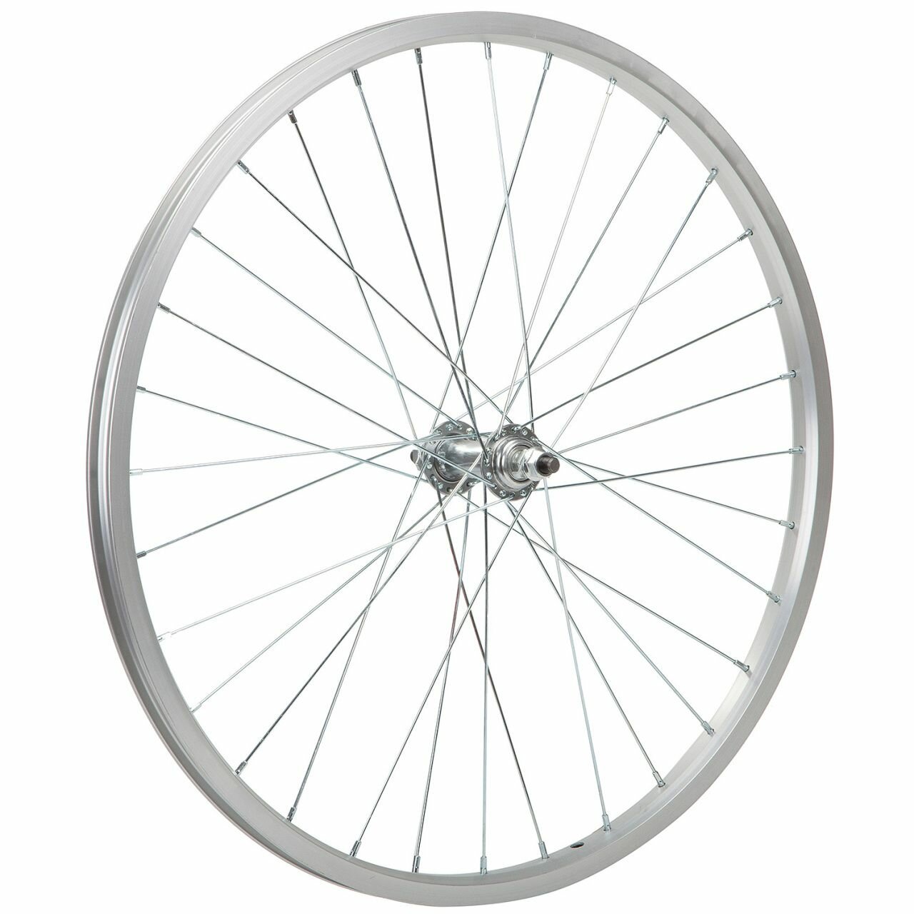 Колесо 24" переднее, одинарный обод под v-brake 32 отв, втулка SF A03F